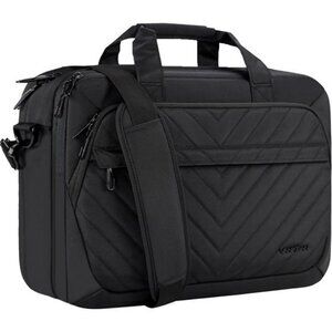 Laptop Briefcase for Women Men Fashion, TSA Friendly Expandable 17 Inch